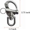 316 Stainless Steel Sailing Rigging Shackles by GaiRen-4