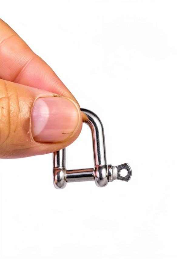 Generic Stainless Steel Mini D Shackle Dog Tag-6
