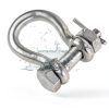Laorde Boat Anchor Shackle 1/2 inch Stainless Steel-5