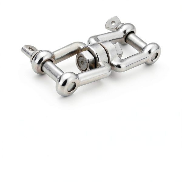316 Stainless Steel Double Shackle Swivel for Boat-4
