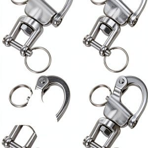 316 Stainless Steel Snap Shackle Sailing Halyard DOPENSPI-0