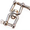 316 Stainless Steel Double Shackle Swivel for Boat-1