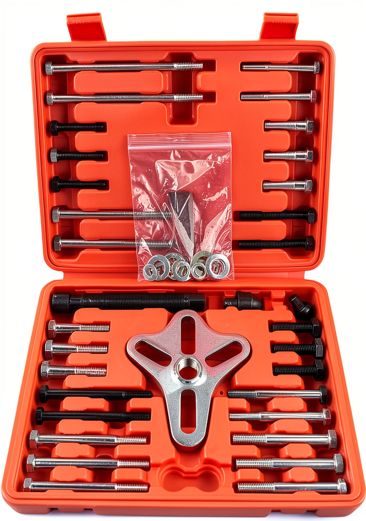 Handor 46 Pieces Steering Wheel Puller Kit components