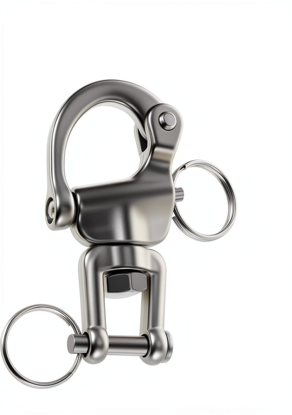 316 Stainless Steel Snap Shackle Sailing Halyard DOPENSPI-4