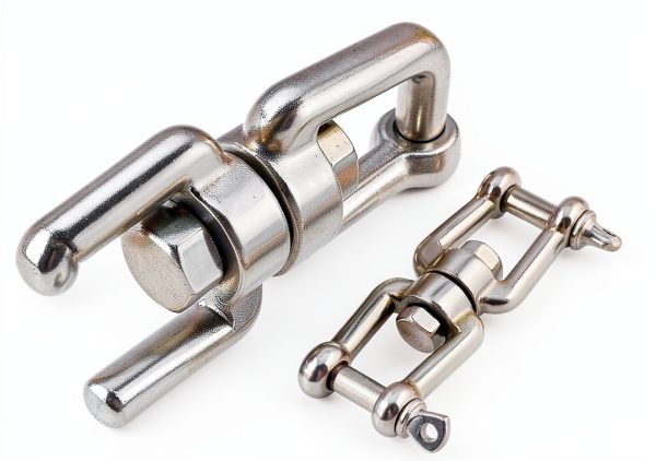 316 Stainless Steel Double Shackle Swivel for Boat-2