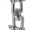 316 Stainless Steel Double Shackle Swivel for Boat-5