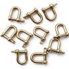 Generic Stainless Steel Mini D Shackle Dog Tag-0