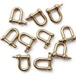 Generic Stainless Steel Mini D Shackle Dog Tag-0