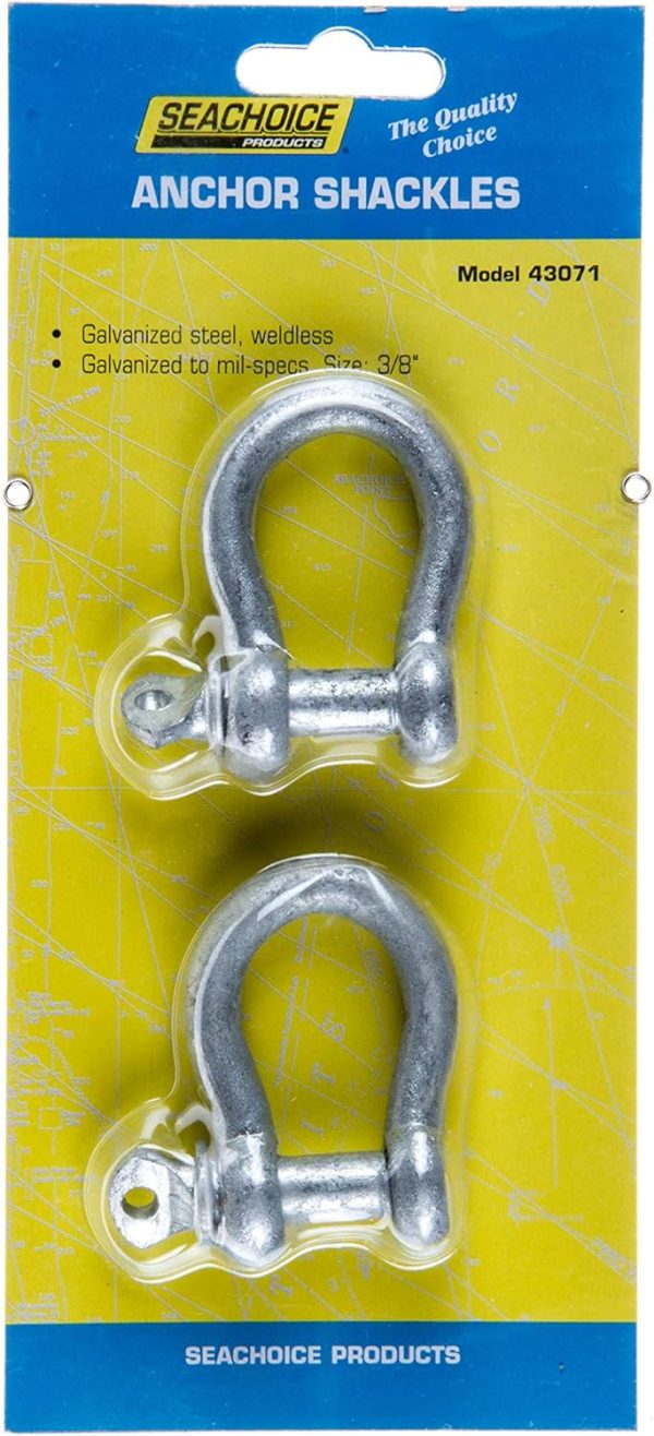 Sailing Rigging Shackles by Seachoice One Size-3