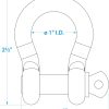 Sailing Rigging Shackles by Seachoice One Size-4