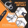 RiaYer Quick Release Shackle 2inch Stainless Steel-1