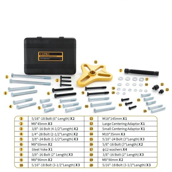 CXPRO Steering Wheel Puller Toolset-2