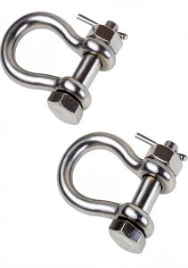 Laorde Boat Anchor Shackle 1/2 inch Stainless Steel-0