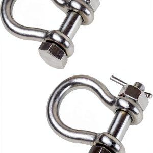 Laorde Boat Anchor Shackle 1/2 inch Stainless Steel-0