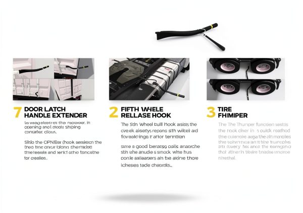 Fifth Wheel Pull Hook by SCS International Automotive Tool-11