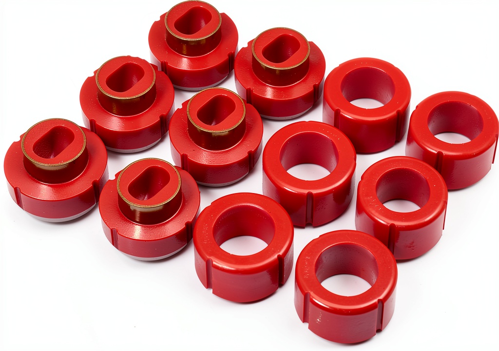 Installing Prothane control arm bushing in a vehicle suspension