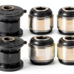 Toyota Rear Arm Bushings Replacement Steel Rubber-0