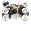 Qagea Front Lower A-Arm Bushings Shaft with Urethane & Alloy Steel-4