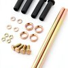 Qagea Front Lower A-Arm Bushings Shaft with Urethane & Alloy Steel-0
