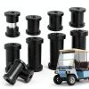 JAVIK Club Car DS Shock Bushing Kit 12 A‑Arm & Leaf Spring Set for-7
