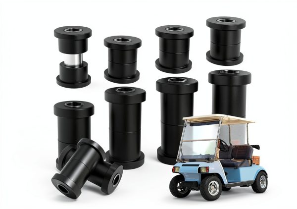 JAVIK Club Car DS Shock Bushing Kit 12 A‑Arm & Leaf Spring Set for-7