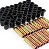 MOTOKU Front and Rear Upper Lower A Arm Shaft Bushings for Polaris Ranger 500 700 800 900, Suspension Control A-Arm Bushing Kit-1