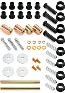 Rear Left and Right A-Arm Bushing Shafts Kit Replacement for Polaris Sportsman 400 450 500 600 700 800 Replace # 5020826 5434548 5434551 5133806 5434550-0