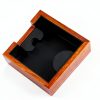 Rosewood Espresso Knock Box KNODOS – Shock Bar & Non‑Slip Base 7×7×3in-1