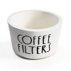 Wooden Coffee Filter Holder Sunshinegard Rustic Lid White-2