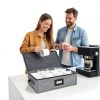 Mug Storage Box HURZMORO Gray Hard Shell with 12 Compartments-5