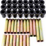 MOTOKU Front and Rear Upper Lower A Arm Shaft Bushings for Polaris Ranger 500 700 800 900, Suspension Control A-Arm Bushing Kit-0