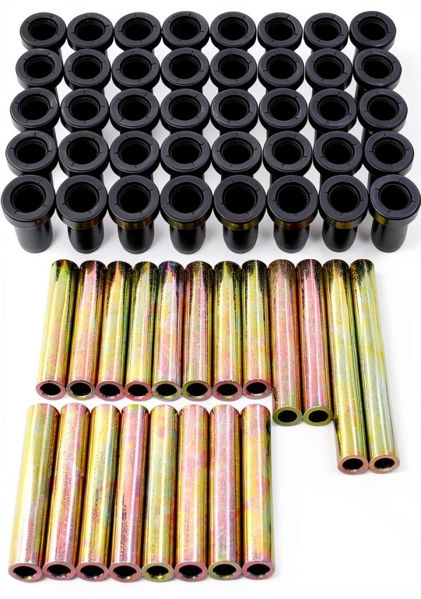 MOTOKU Front and Rear Upper Lower A Arm Shaft Bushings for Polaris Ranger 500 700 800 900, Suspension Control A-Arm Bushing Kit-0