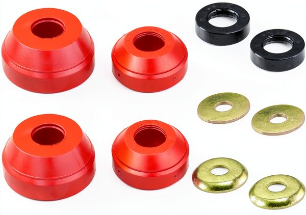 (Pair) Front Suspension Radius Arm Bushing Kit for Bronco Ranger Ford F-150 F-250 F-350 Explorer Mazda B2300 B3000 B4000 Navajo-0