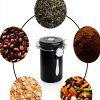 Ohtomber Coffee Canister - 22oz Stainless Steel Airtight Storage with-4