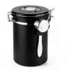 Ohtomber Coffee Canister - 22oz Stainless Steel Airtight Storage with-5
