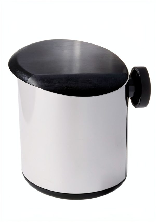De'Longhi Knock Box for Coffee Grounds – Stainless Steel 4‑inch Silver-2
