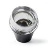 Mini Airtight Storage Container nugbuddy - 100ml Black Insulated Jar-2