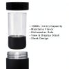 Mini Airtight Storage Container nugbuddy - 100ml Black Insulated Jar-1