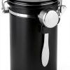 Ohtomber Coffee Canister - 22oz Stainless Steel Airtight Storage with-0