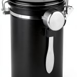 Ohtomber Coffee Canister - 22oz Stainless Steel Airtight Storage with-0