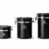 Coffee Gator Coffee Canister 22oz Gray Airtight Steel Date Tracker-6